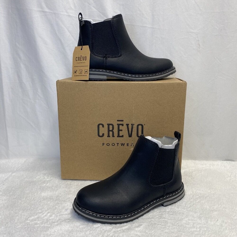 Crevo Blake INF Casual Boots Infant Size 11Medium Black New CVK1201-001